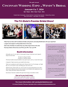2024 Cincinnati Wedding Expo by Wendy's Bridal