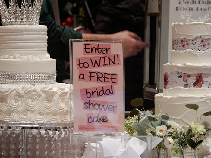 Enter To Win A Free Bridal Shower Cake