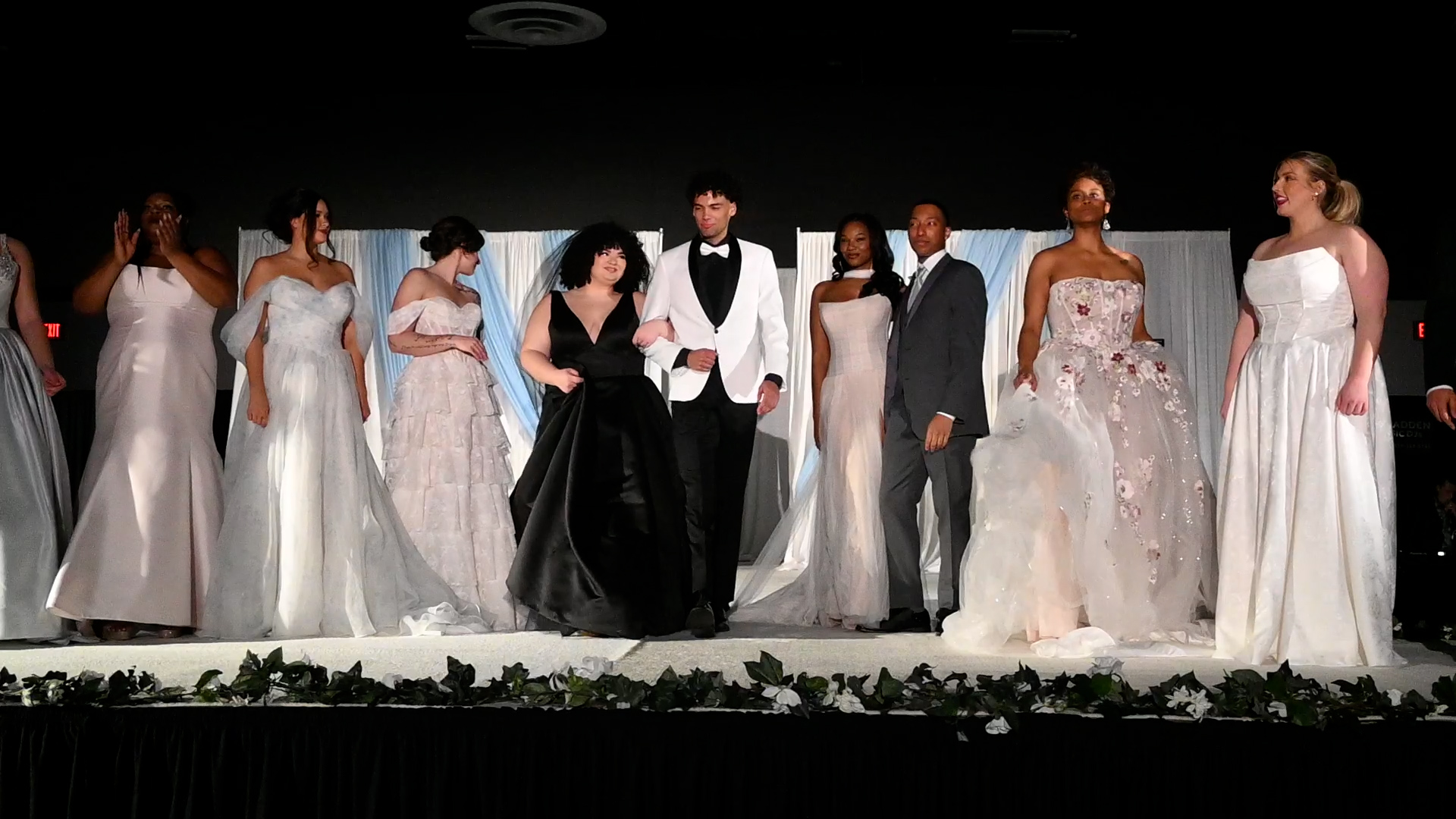 Wedding fashion show by White Wisteria Bridal Boutique